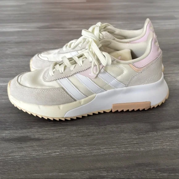 Adidas Women's Beige Sneakers - Picture 1 of 4